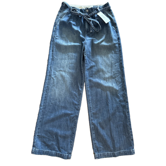 AG Adriano Goldschmied Deven High-Rise Ultra Wide Leg WOMENS SIZE 28 X 31 NEW - Picture 2 of 11